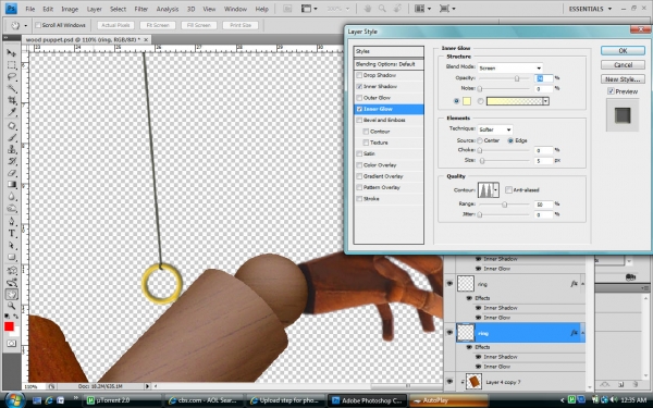 Creation of Master Puppet: Step 11
